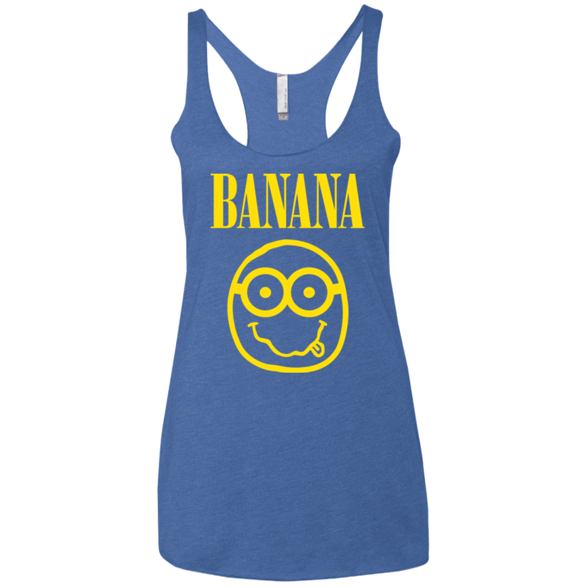 T-Shirts Vintage Royal / X-Small Banana Women's Triblend Racerback Tank