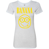T-Shirts Heather White / Small Banana Women's Triblend T-Shirt