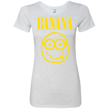 T-Shirts Heather White / Small Banana Women's Triblend T-Shirt