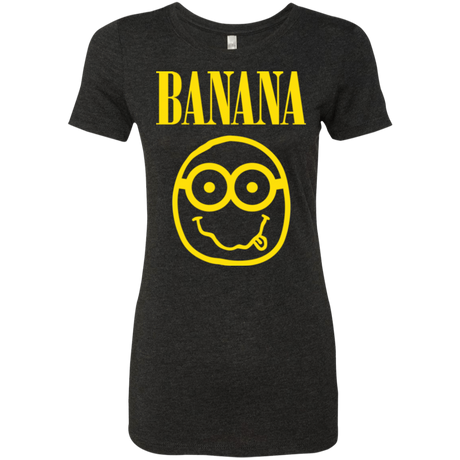 T-Shirts Vintage Black / Small Banana Women's Triblend T-Shirt