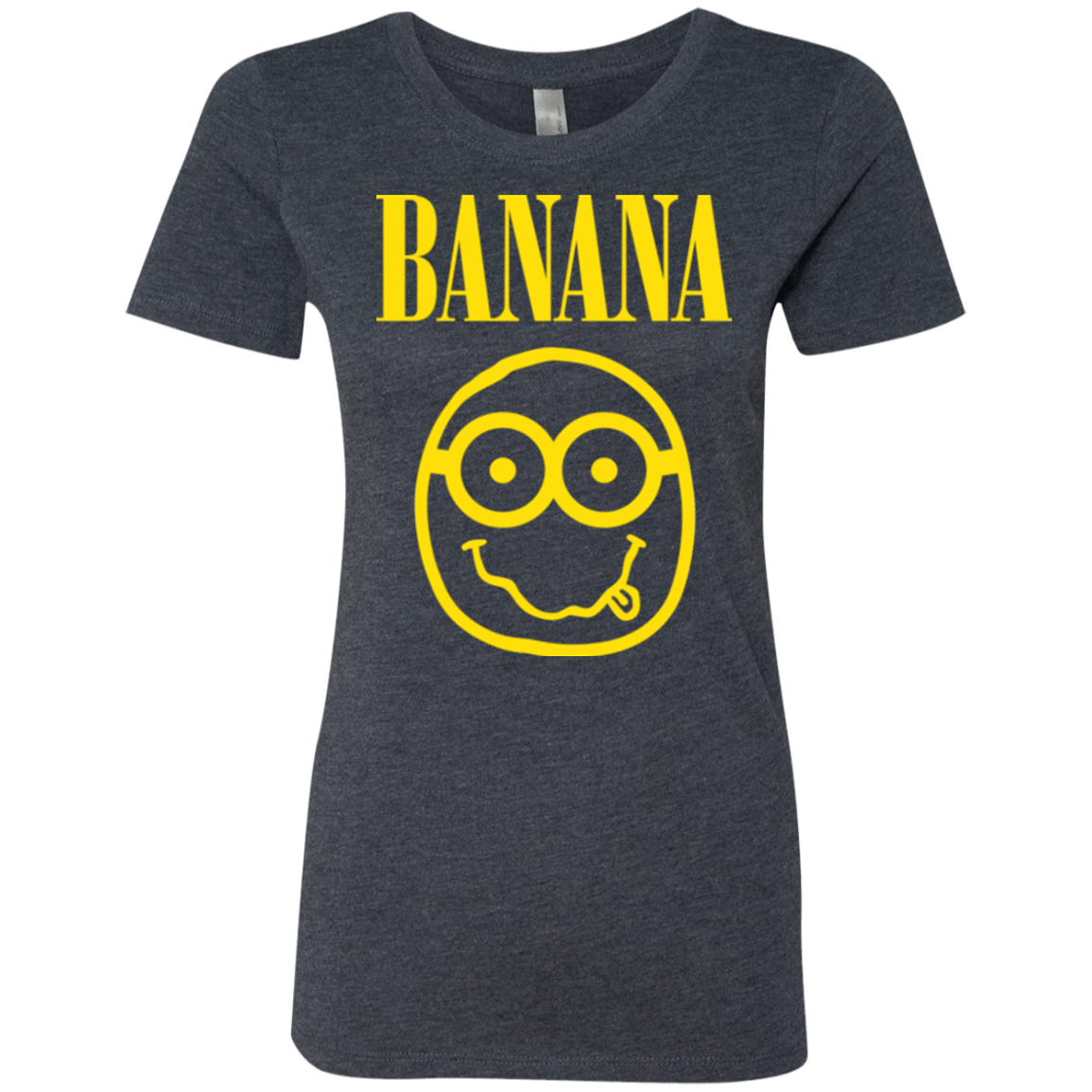 T-Shirts Vintage Navy / Small Banana Women's Triblend T-Shirt