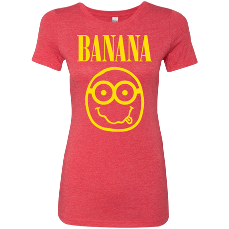 T-Shirts Vintage Red / Small Banana Women's Triblend T-Shirt
