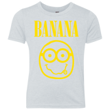 T-Shirts Heather White / YXS Banana Youth Triblend T-Shirt
