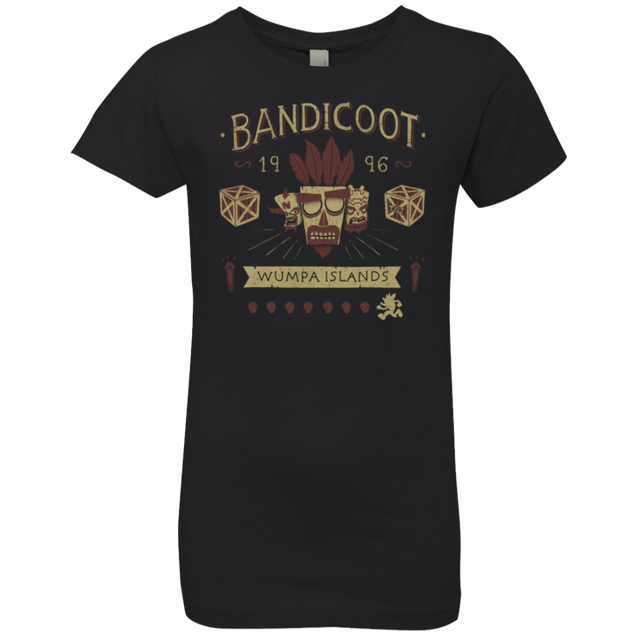 T-Shirts Black / YXS Bandicoot Time Girls Premium T-Shirt