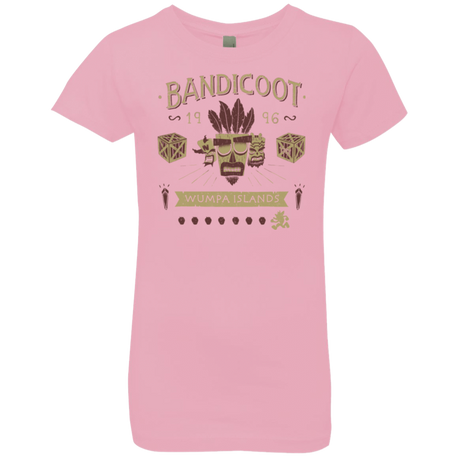 T-Shirts Light Pink / YXS Bandicoot Time Girls Premium T-Shirt
