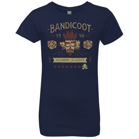 T-Shirts Midnight Navy / YXS Bandicoot Time Girls Premium T-Shirt
