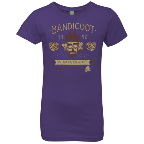 T-Shirts Purple Rush / YXS Bandicoot Time Girls Premium T-Shirt