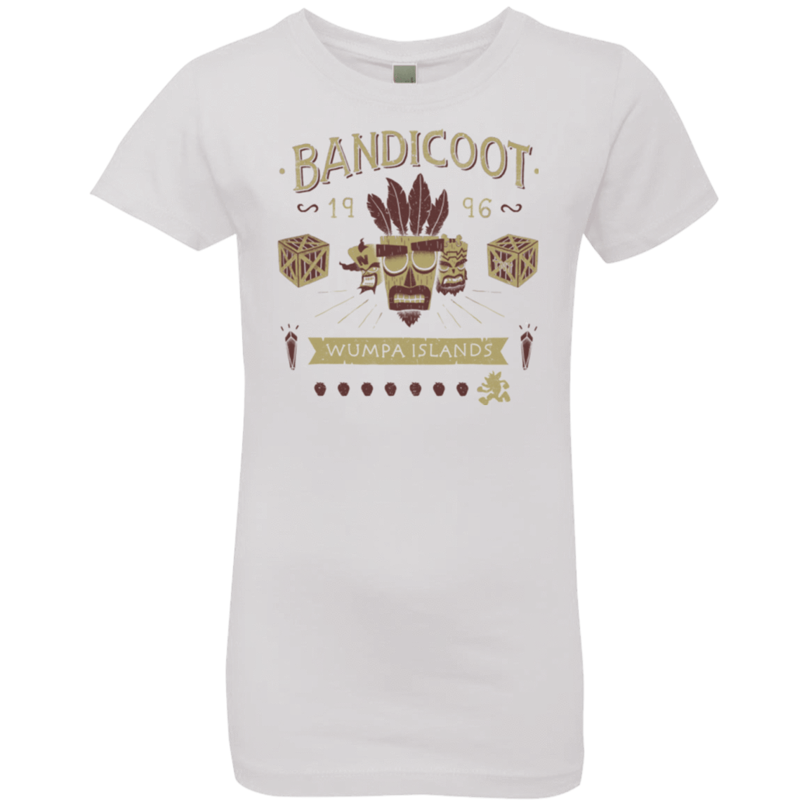 T-Shirts White / YXS Bandicoot Time Girls Premium T-Shirt