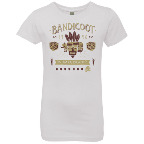 T-Shirts White / YXS Bandicoot Time Girls Premium T-Shirt