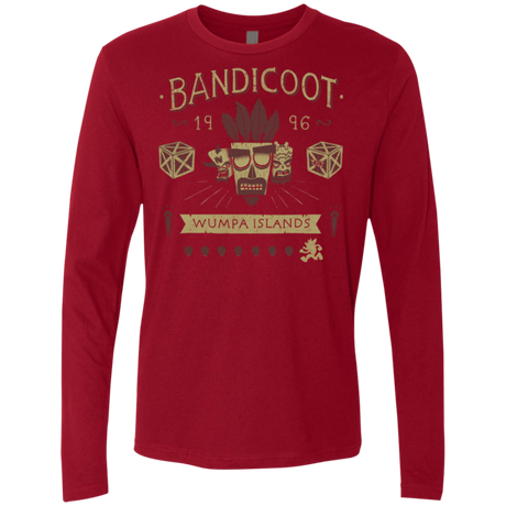 T-Shirts Cardinal / Small Bandicoot Time Men's Premium Long Sleeve