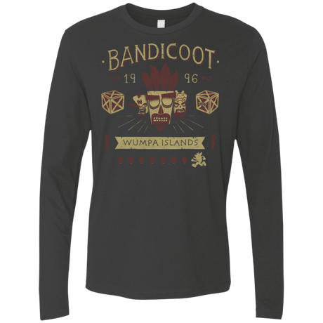 T-Shirts Heavy Metal / Small Bandicoot Time Men's Premium Long Sleeve