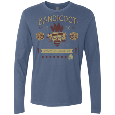 T-Shirts Indigo / Small Bandicoot Time Men's Premium Long Sleeve
