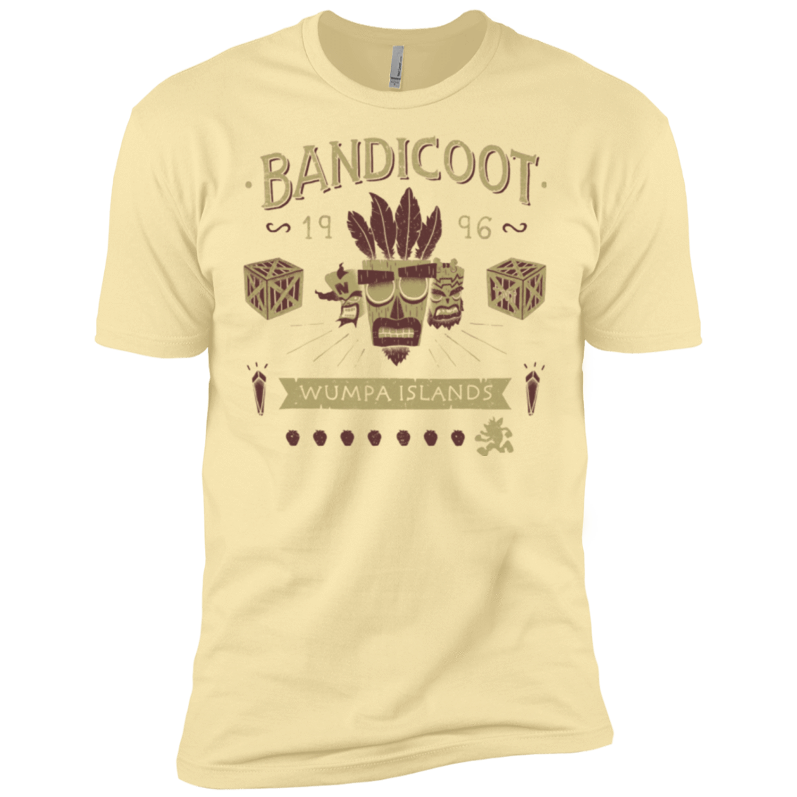 T-Shirts Banana Cream / X-Small Bandicoot Time Men's Premium T-Shirt