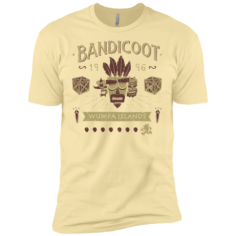 T-Shirts Banana Cream / X-Small Bandicoot Time Men's Premium T-Shirt