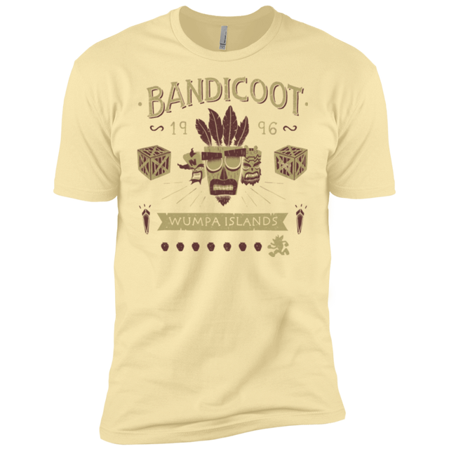 T-Shirts Banana Cream / X-Small Bandicoot Time Men's Premium T-Shirt