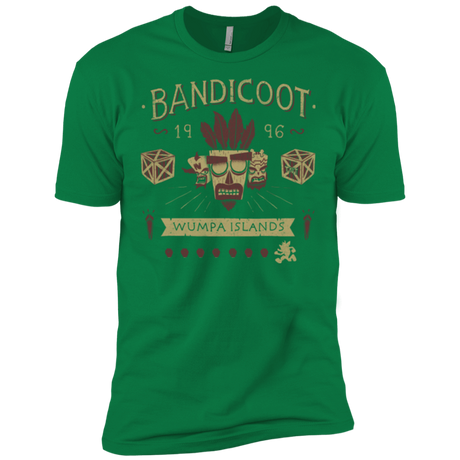 T-Shirts Kelly Green / X-Small Bandicoot Time Men's Premium T-Shirt