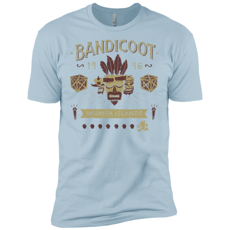 T-Shirts Light Blue / X-Small Bandicoot Time Men's Premium T-Shirt