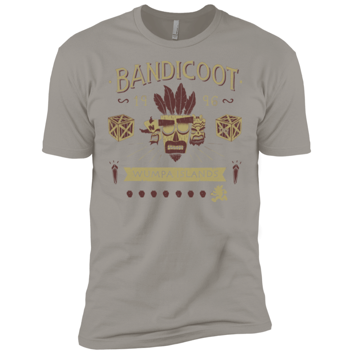 T-Shirts Light Grey / X-Small Bandicoot Time Men's Premium T-Shirt