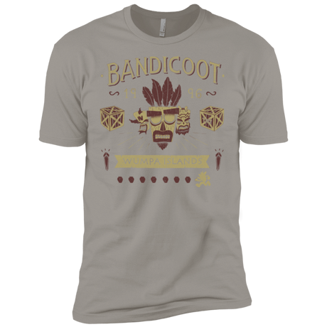 T-Shirts Light Grey / X-Small Bandicoot Time Men's Premium T-Shirt