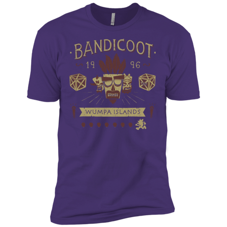 T-Shirts Purple / X-Small Bandicoot Time Men's Premium T-Shirt