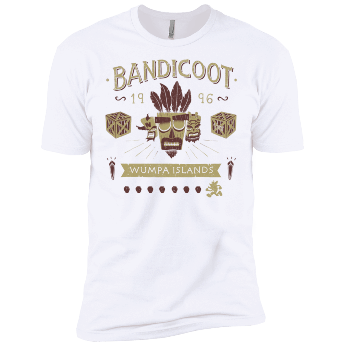 T-Shirts White / X-Small Bandicoot Time Men's Premium T-Shirt