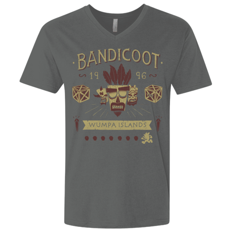 T-Shirts Heavy Metal / X-Small Bandicoot Time Men's Premium V-Neck