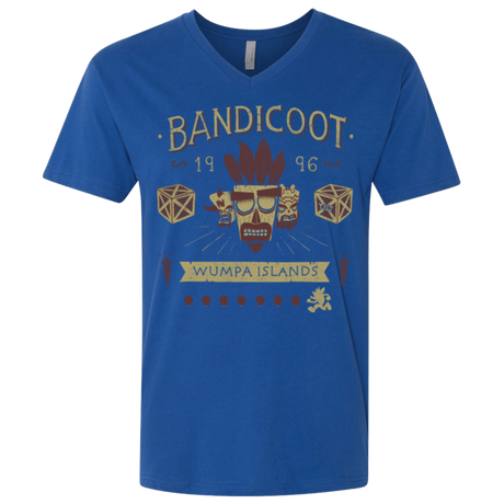 T-Shirts Royal / X-Small Bandicoot Time Men's Premium V-Neck