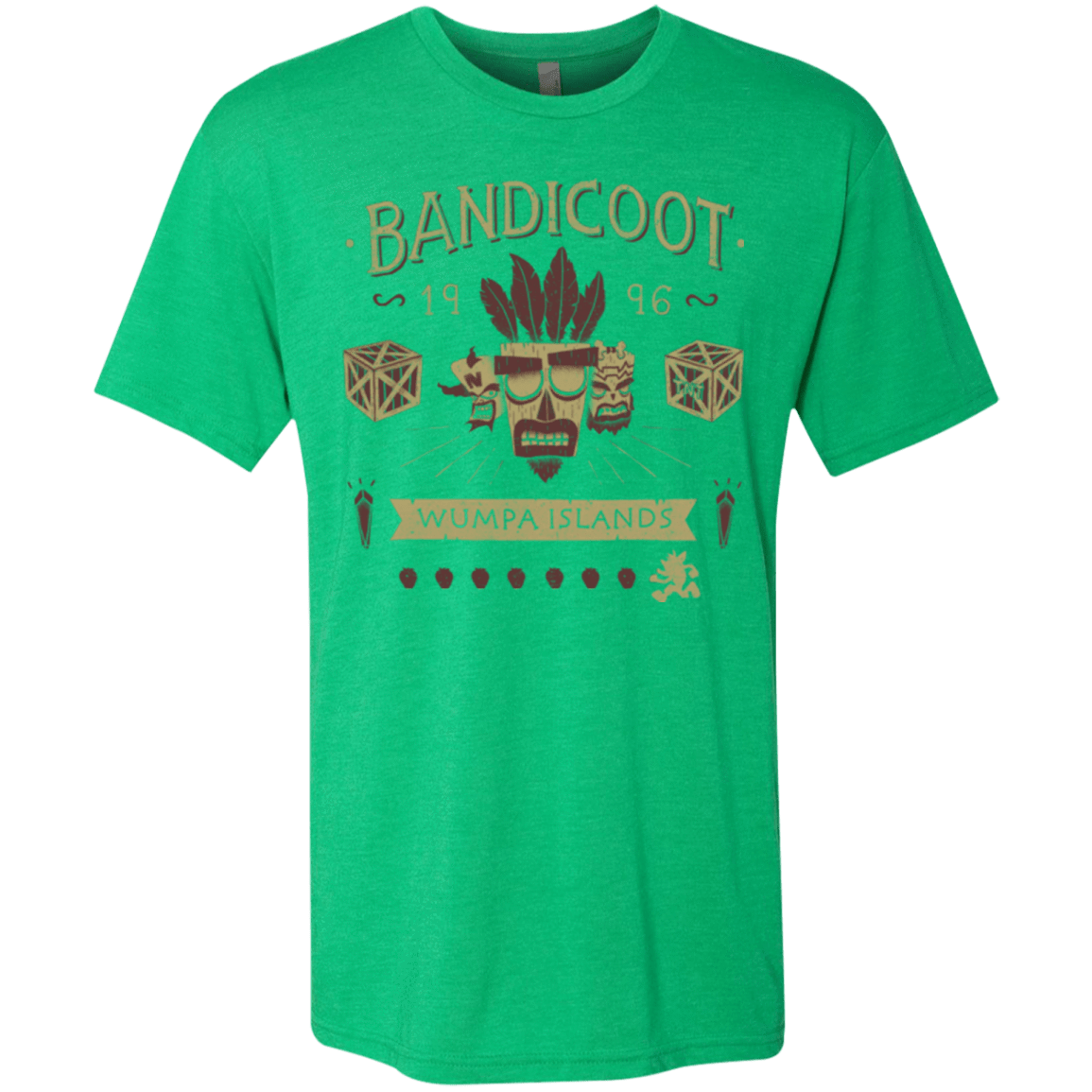 T-Shirts Envy / Small Bandicoot Time Men's Triblend T-Shirt