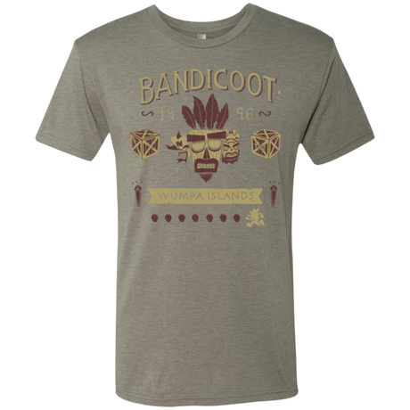 T-Shirts Venetian Grey / Small Bandicoot Time Men's Triblend T-Shirt