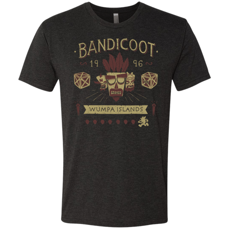T-Shirts Vintage Black / Small Bandicoot Time Men's Triblend T-Shirt