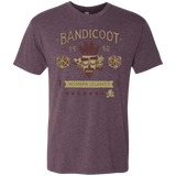 T-Shirts Vintage Purple / Small Bandicoot Time Men's Triblend T-Shirt