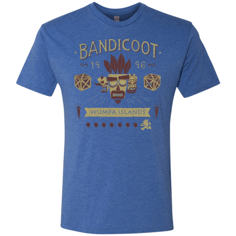 T-Shirts Vintage Royal / Small Bandicoot Time Men's Triblend T-Shirt