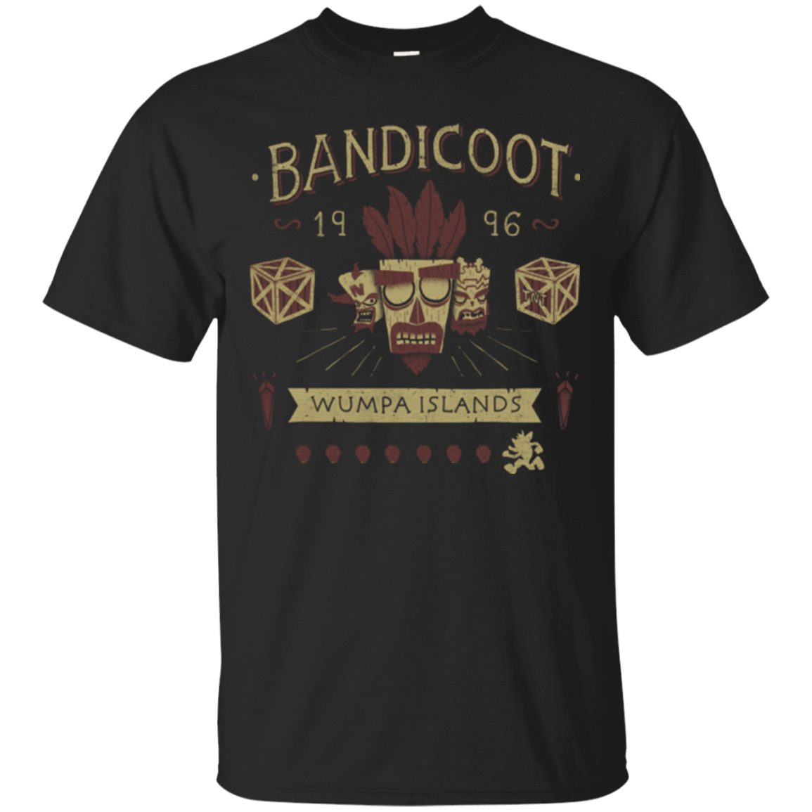 T-Shirts Black / Small Bandicoot Time T-Shirt