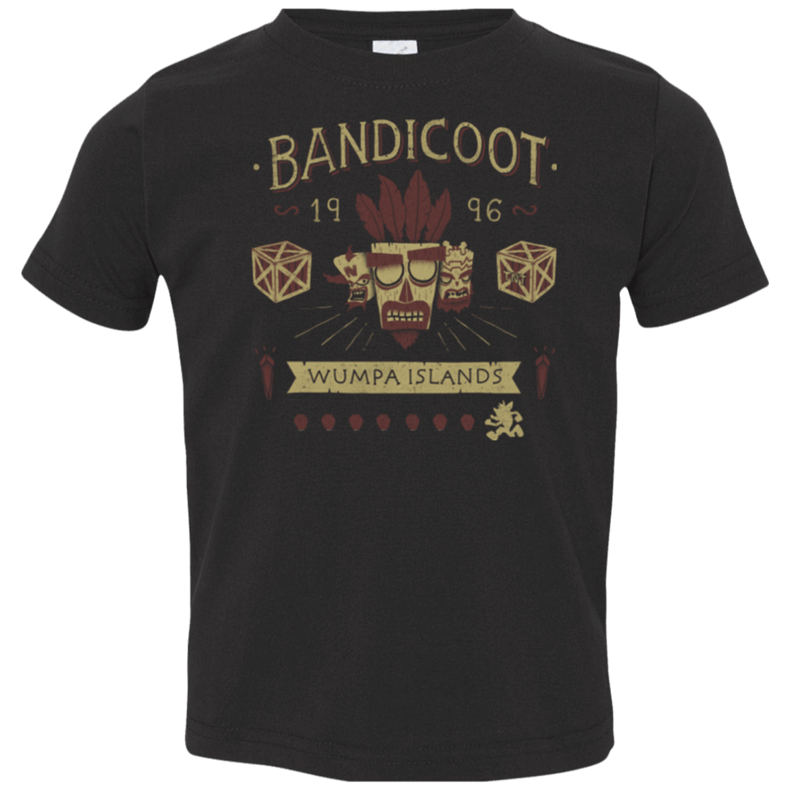 T-Shirts Black / 2T Bandicoot Time Toddler Premium T-Shirt