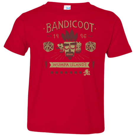 T-Shirts Red / 2T Bandicoot Time Toddler Premium T-Shirt