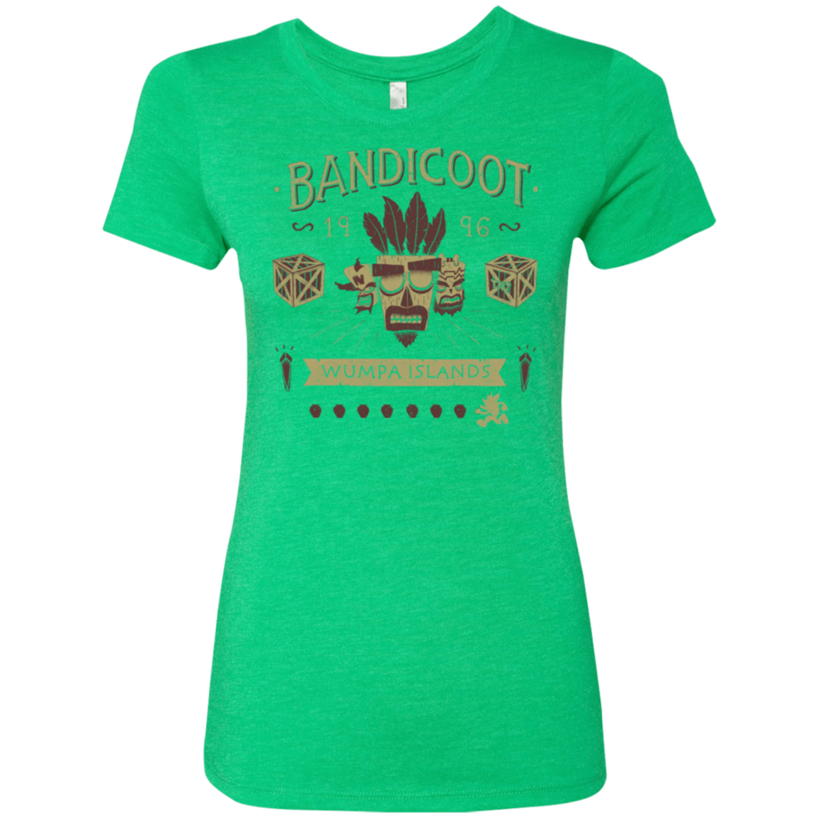 T-Shirts Envy / Small Bandicoot Time Women's Triblend T-Shirt