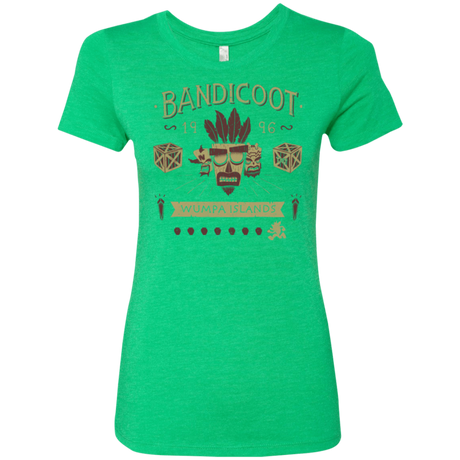 T-Shirts Envy / Small Bandicoot Time Women's Triblend T-Shirt