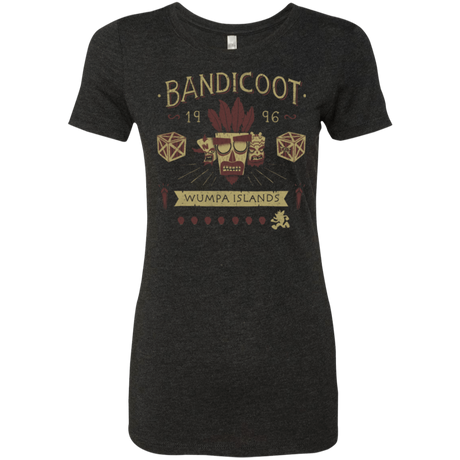 T-Shirts Vintage Black / Small Bandicoot Time Women's Triblend T-Shirt