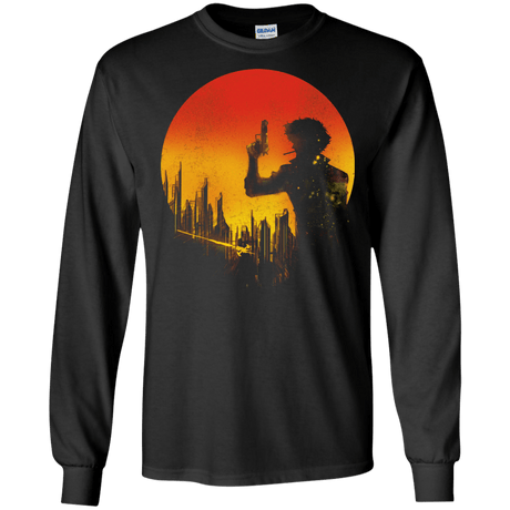 T-Shirts Black / S Bang!! Men's Long Sleeve T-Shirt