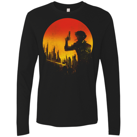 T-Shirts Black / S Bang!! Men's Premium Long Sleeve
