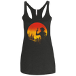 T-Shirts Vintage Black / X-Small Bang!! Women's Triblend Racerback Tank