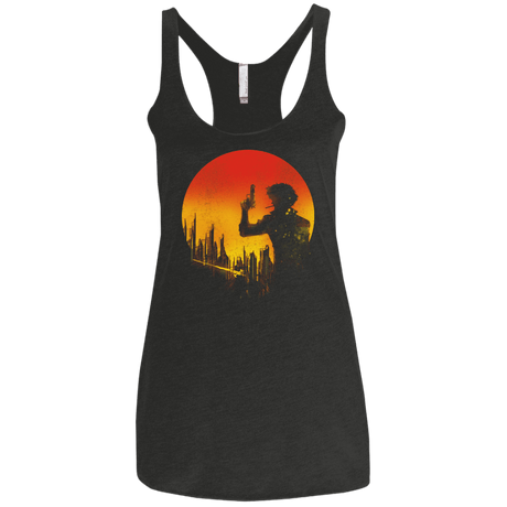 T-Shirts Vintage Black / X-Small Bang!! Women's Triblend Racerback Tank