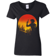 T-Shirts Black / S Bang!! Women's V-Neck T-Shirt