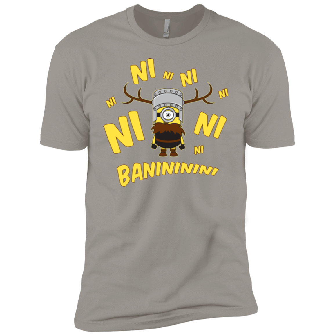 T-Shirts Light Grey / YXS Baninini Boys Premium T-Shirt