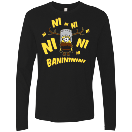 T-Shirts Black / Small Baninini Men's Premium Long Sleeve