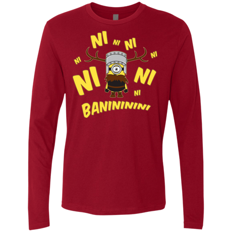 T-Shirts Cardinal / Small Baninini Men's Premium Long Sleeve