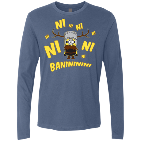 T-Shirts Indigo / Small Baninini Men's Premium Long Sleeve