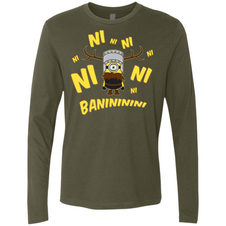 T-Shirts Military Green / Small Baninini Men's Premium Long Sleeve