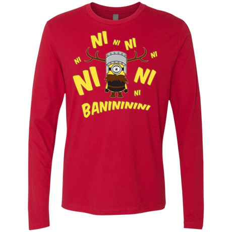 T-Shirts Red / Small Baninini Men's Premium Long Sleeve