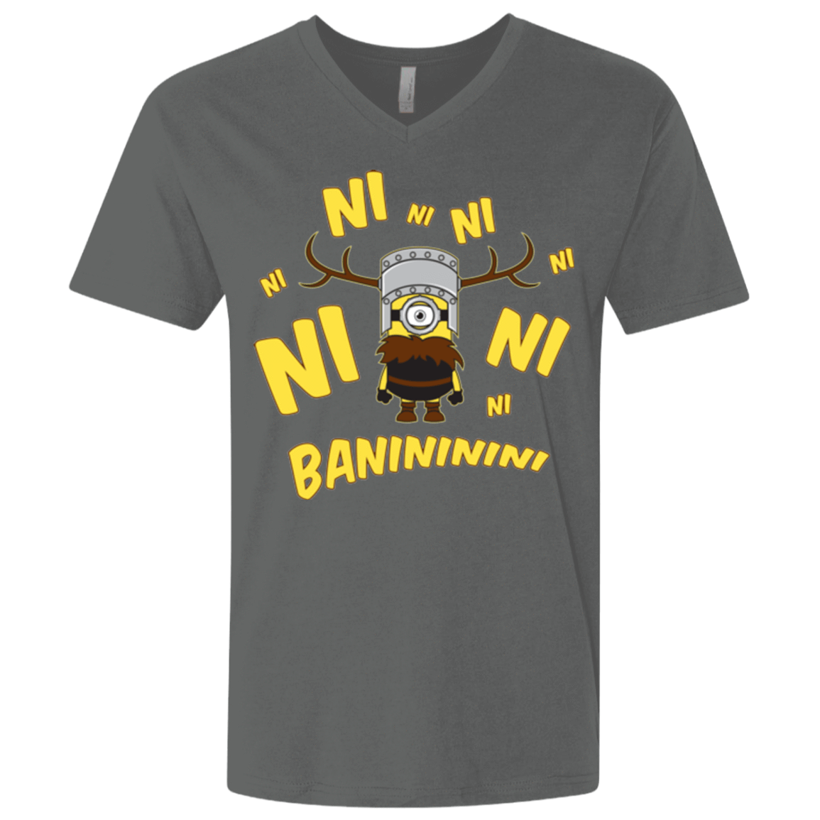 T-Shirts Heavy Metal / X-Small Baninini Men's Premium V-Neck